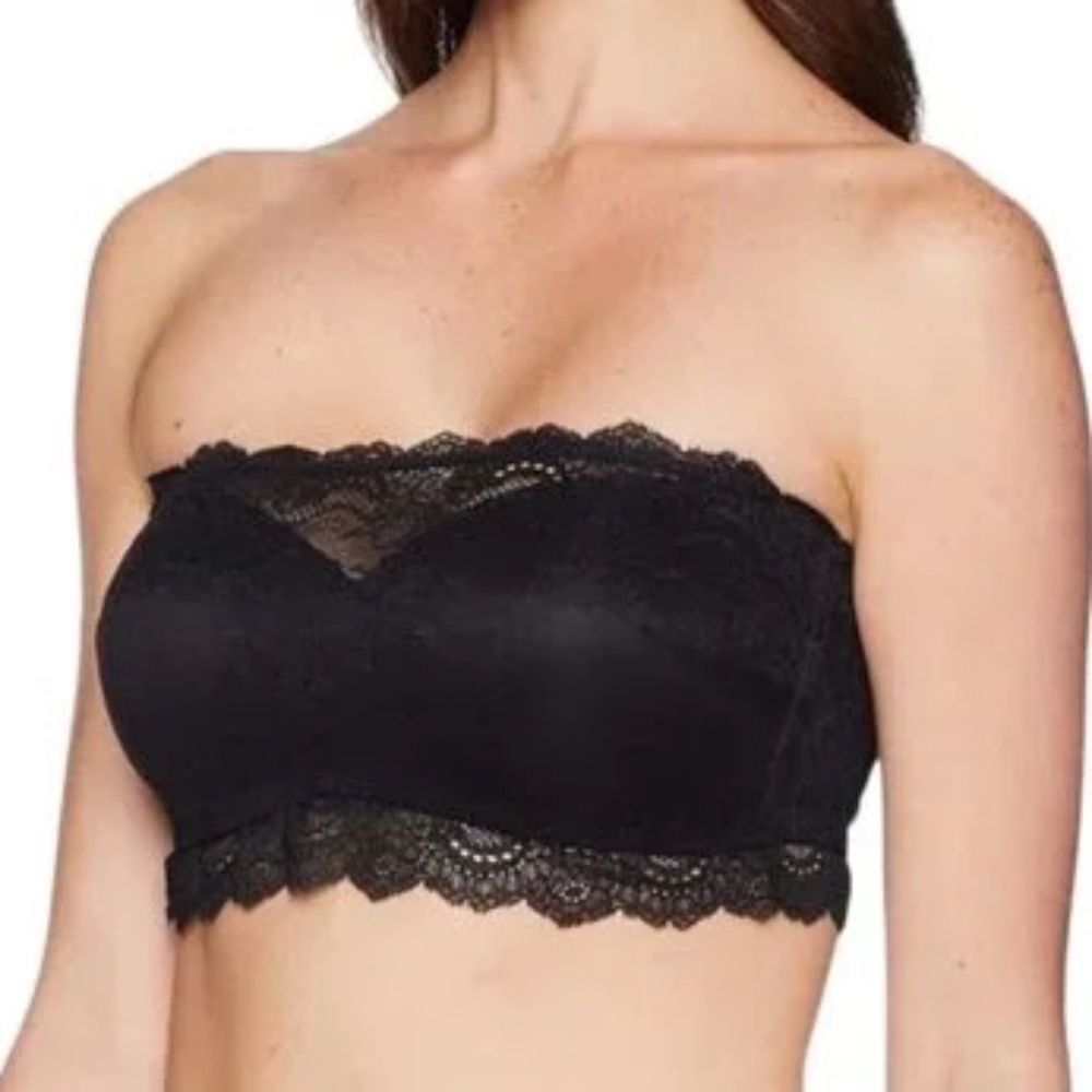 Spanx Undie-tectable Strapless Wireless Bandeau Bra in Gray M